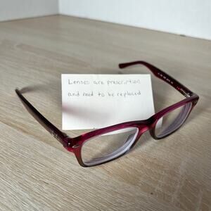 Ray-Ban RB1531 3648 Youth Eyeglasses Frame Fuchsia 48-16-125